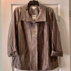 NWT - Pewter Jacket - Size M